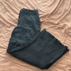 Dynamite Teal Pleated Pants